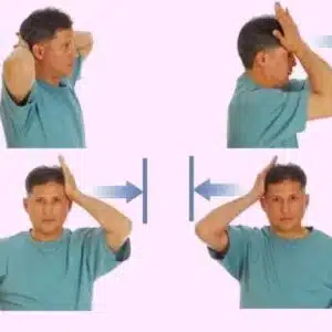 تقویت عضلات گردن با مقاومت دست